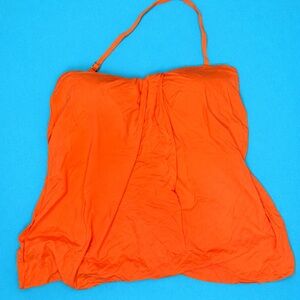 Tempt Me Bold Orange Tankini set